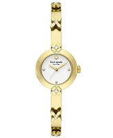 Kate Spade New York Women's Monroe Gold-tone Stainless Steel Bracelet Watch 24mm - Gold