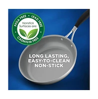 NutriChef Kitchenware Pots & Pans Set - Clad Kitchen Cookware
