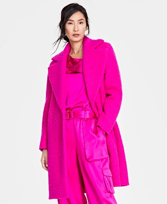 I.n.c. International Concepts Women's Oversized Peacoat, Created for Macy's