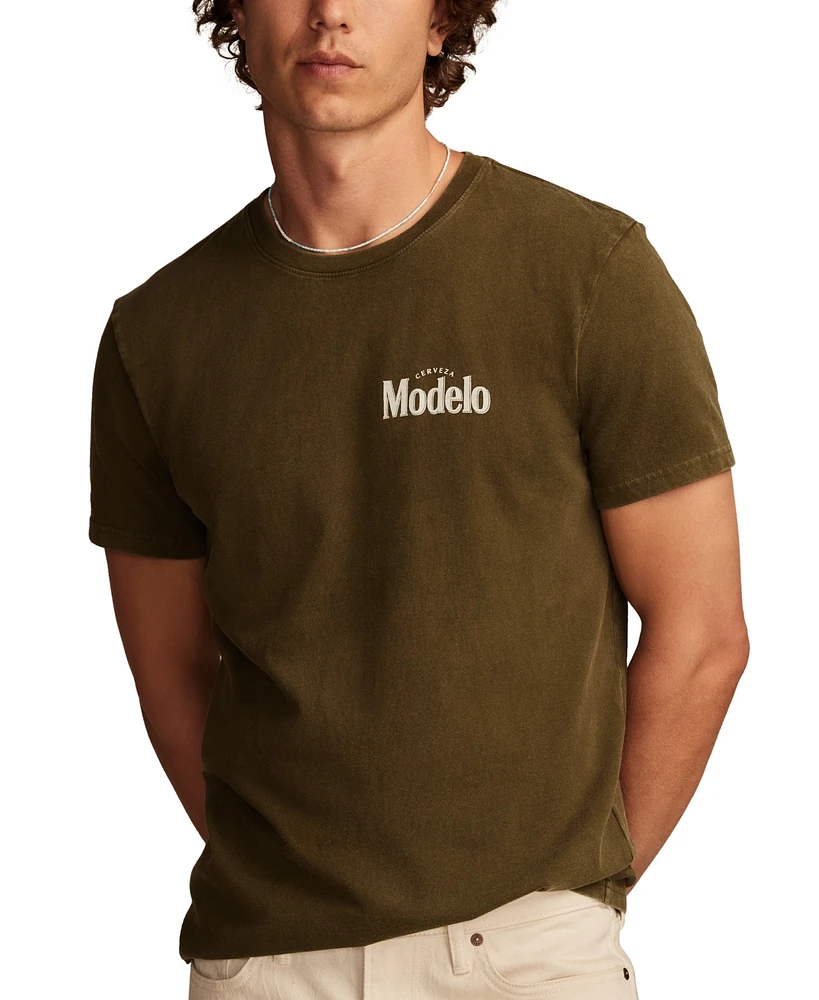 Lucky Brand Men's Modelo Bottle Graphic T-Shirt