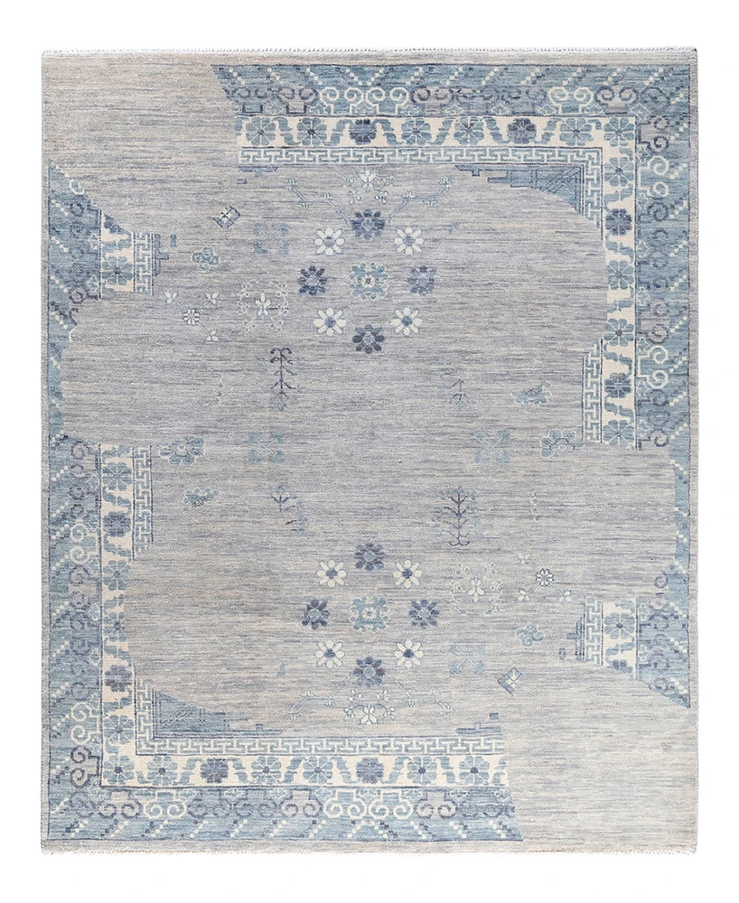 Adorn Hand Woven Rugs Indian Ooak M6874 8'1''x9'8'' Area Rug