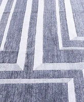Adorn Hand Woven Rugs Indian Ooak M7657 8'2''x10' Area Rug