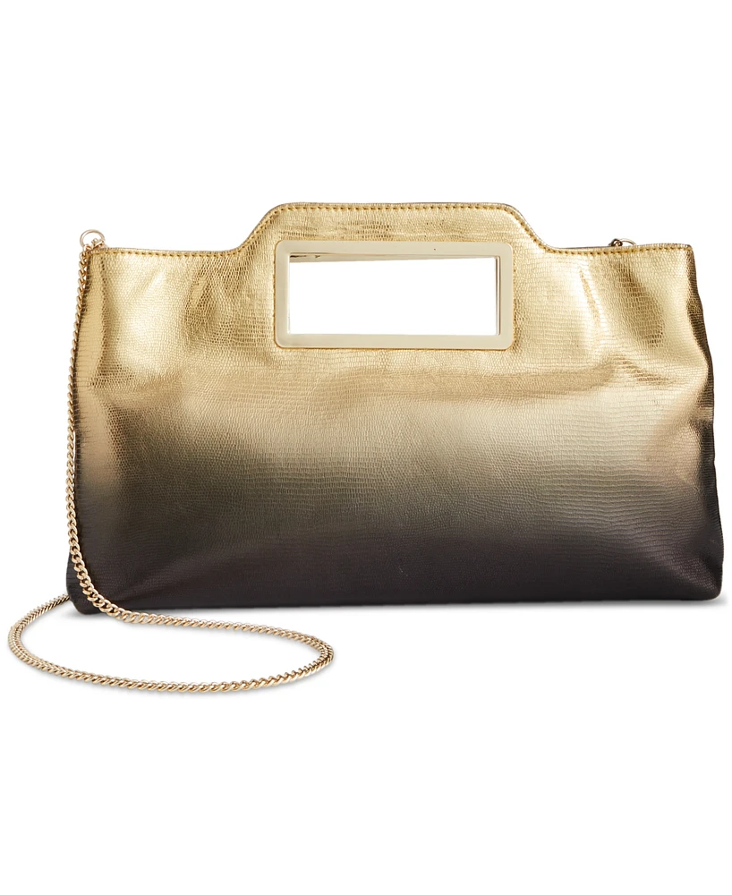 Juditth Medium Metallic Clutch Crossbody, Created for Macy's