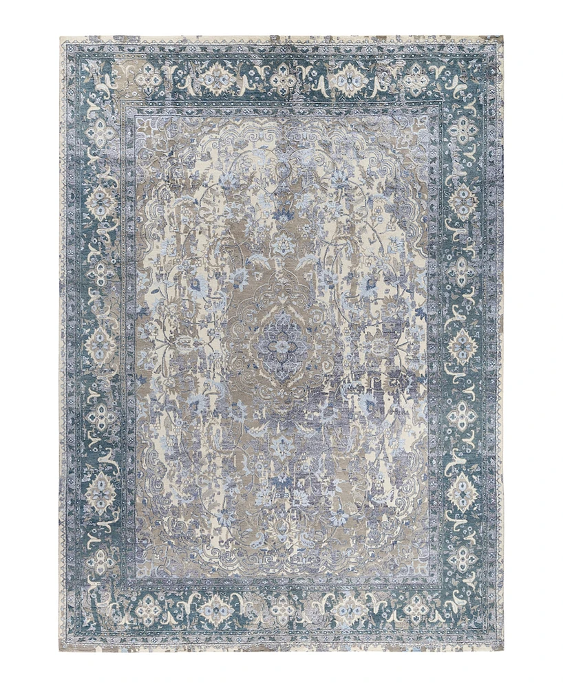 Adorn Hand Woven Rugs Indian Ooak M7558 9'x12' Area Rug