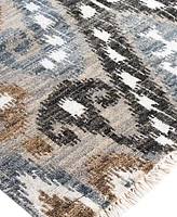 Adorn Hand Woven Rugs Indian Ooak M6087 8'10''x12'1'' Area Rug