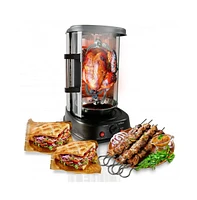 NutriChef Vertical Rotisserie Oven - Rotating Kebob Cooker