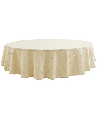 Izod Chadwick Lurex Tablecloth, 70" Round
