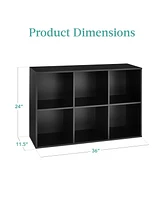 Best Choice Products -Cube Bookshelf, 11in Display Storage System