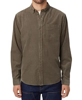 Frank And Oak Men's Relaxed-Fit Button-Down Corduroy Shirt