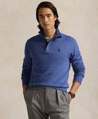 Polo Ralph Lauren Men's Luxury Jersey Quarter-Zip Pullover