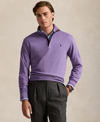 Polo Ralph Lauren Men's Luxury Jersey Quarter-Zip Pullover
