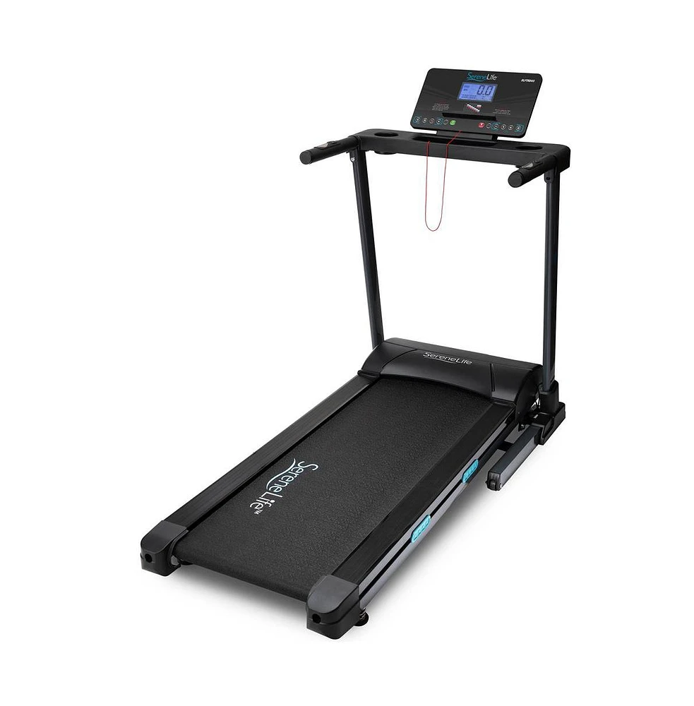 SereneLife Foldable Treadmill with 36 Preset Programs and Automatic Incline