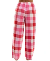 Roudelain Women's Printed Flannel Pajama Pants