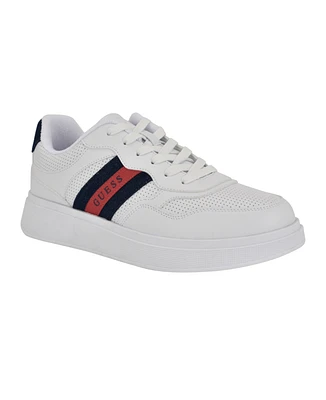 Guess Men's Walen Elevated Lace Up Fashion Sneakers