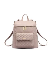 Luli Bebe Toddler Monaco Diaper Bag Backpack, Made from Luxury Materials with Stylish Exterior, Spacious Interior for all Baby Products