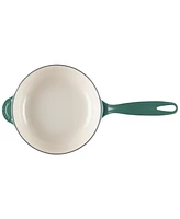 Le Creuset Holly Collection Enameled Cast Iron 2.25-Qt. Traditional Saucier with Lid