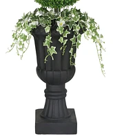 Puleo 41" Topiary Boxwood Artificial Tree