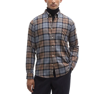 Barbour Men's Rasay Tailored-Fit Tartan Button-Down Shirt