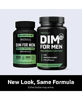 SMNutrition Dim 300mg For Men, Estrogen Blocker & Aromatase Inhibitor, Men s Hormone Balance & Fitness Booster Supplement with Diindolylmethane, SMNut