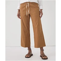 Pact Women's Organic Cotton Daily Twill Crop Pant