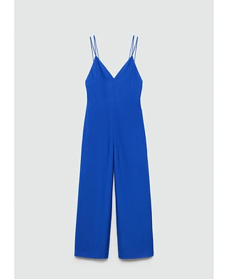 Mango Women's Long Strap Jumpsuit