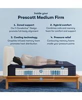 Serta Perfect Sleeper X Prescott 14" Smooth Hybrid Medium Firm Mattress