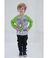 Disney Pixar Toddler Boys Toy Story Buzz Lightyear Fleece Pullover Sweatshirt and Pants Set to