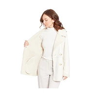 Frye Women's Andrea Faux Shearling Coat