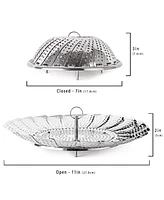 BergHOFF Stainless Steel 12" Steamer Basket