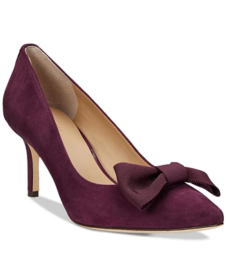 Lauren Ralph Women's Lanette Pointed-Toe Bow Pumps