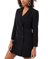 French Connection Women's Whisper Peak-Lapel Blazer Dress