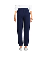 Lands' End Women's Serious Sweats High Rise Jogger Pants