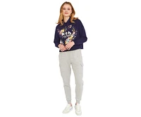 Bench Dna Women's Florence French Terry Cropped Pullover Hoodie