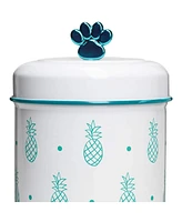 Amici Pet Pineapple Metal Canister