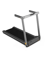 WalkingPad Denise Austin Collapsible Treadmill with Double Fold Technology, Gray