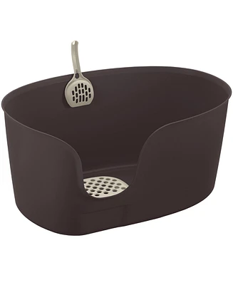 Richell Paw Trax: High Wall Cat Litter Box