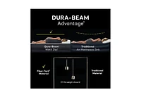 Intex Dura Beam Deluxe Pillow Raised Air Mattress Bed with Built In Pump