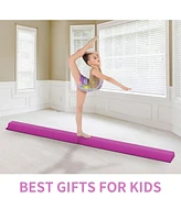 BalanceFrom Fitness BalanceFrom Foot Folding Balance Gymnastics Floor Beam with Handles