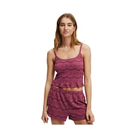 Cotton On Women's Textured Super Soft Short