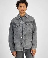 Michael Kors Men's Regular-Fit Denim Shirt Jacket