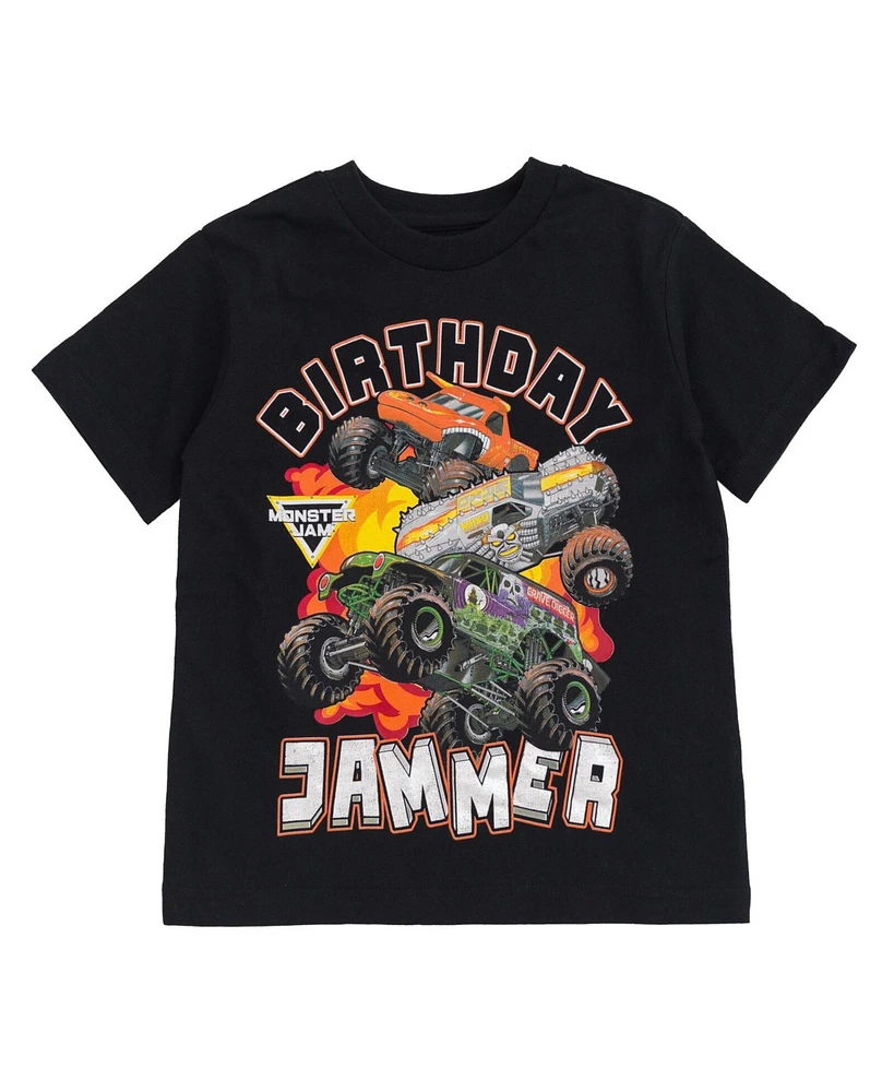 Monster Jam Toddler Boys Birthday T-Shirt