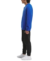 Reebok Men's Identity Vector Regular-Fit Logo-Print Fleece Sweatshirt