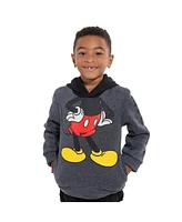 Disney Toddler Boys Mickey Mouse Winnie the Pooh Tigger Fleece Cosplay Pullover Hoodie to