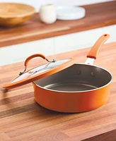 Rachael Ray Cook + Create 3-Qt. Nonstick Saute Pan with Lid