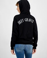 Love Tribe Juniors' Wicked Defy Gravity Embellished Pullover Hoodie