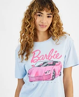 Love Tribe Juniors' Barbie Convertible Graphic-Print T-Shirt