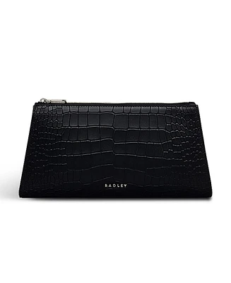 Radley London Glasshouse - Faux Croc Small Zip Top Clutch