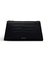 Radley London Glasshouse - Faux Croc Small Zip Top Clutch