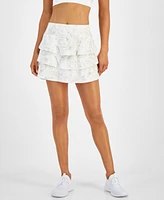 Id Ideology Women's Flounce Skort, Created for Macy's