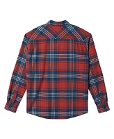 Quiksilver Waterman Men's Revolution Flannel Long Sleeve Shirt